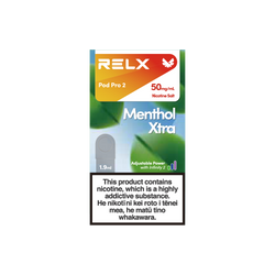 RELX Infinity 2 Pod: Menthol Xtra (Mint) Nicotine Salt 50mg/ml