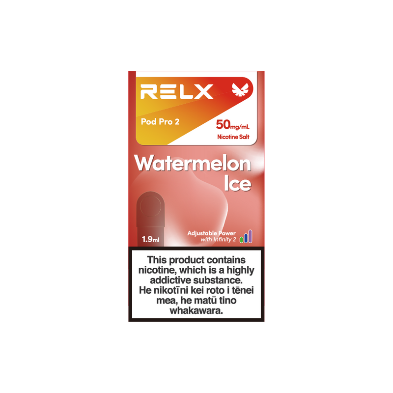 RELX Infinity 2 Pod: Watermelon Ice Nicotine Salt 50mg/ml
