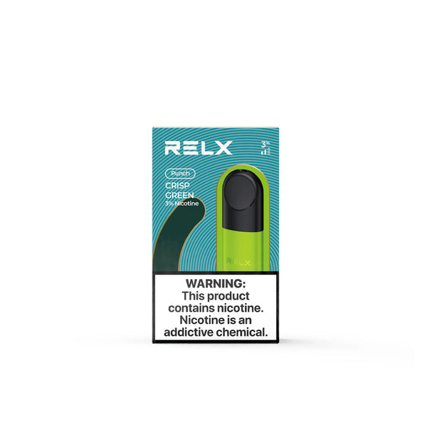 RELX Infinity Pod: Crisp Green 35mg/ml - Vape Shop New Zealand | Express Shipping to Australia, Japan, South Korea 