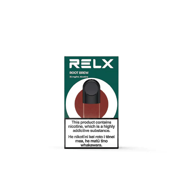 RELX Infinity Pod: Root Brew 35mg/ml - Vape Shop New Zealand | Express Shipping to Australia, Japan, South Korea 