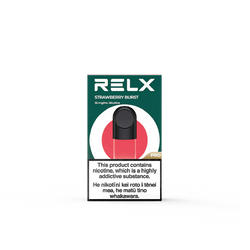 RELX Infinity Pod: Strawberry Burst 35mg/ml - Vape Shop New Zealand | Express Shipping to Australia, Japan, South Korea 
