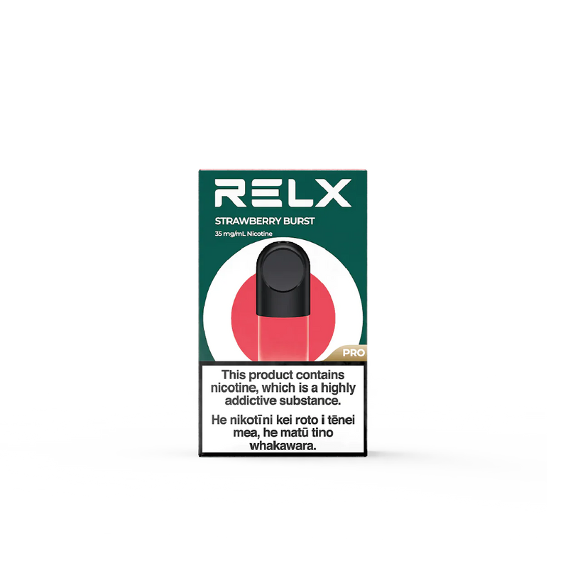 RELX Infinity Pod: Strawberry Burst 35mg/ml - Vape Shop New Zealand | Express Shipping to Australia, Japan, South Korea 