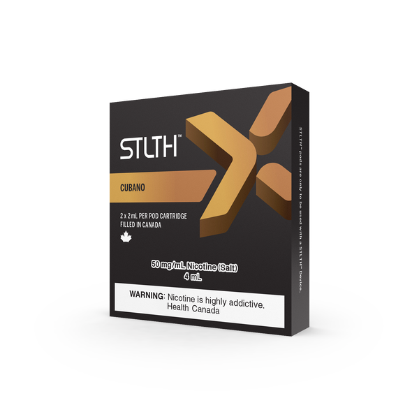 STLTH X Pod Pack - Cubano (2 Pack) - 50mg - Vape Shop New Zealand | Express Shipping to Australia, Japan, South Korea 