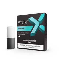 STLTH X Pod Pack - Double Mint  (2 Pack) - 50mg - Vape Shop New Zealand | Express Shipping to Australia, Japan, South Korea 