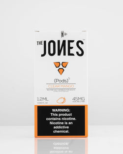 The Jones Pods Clear Mango 5 Pack *JUUL Compatible* | Vapespot
