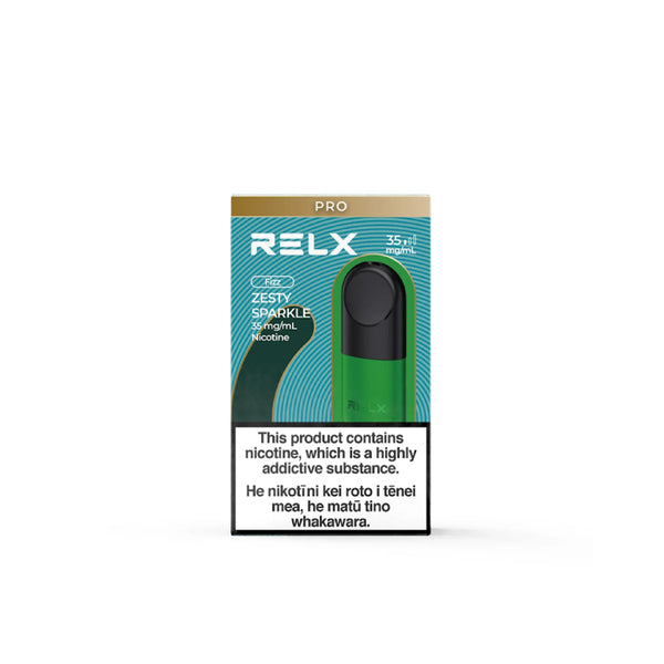 RELX Infinity Pod: Zesty Sparkle 35mg/ml - Vape Shop New Zealand | Express Shipping to Australia, Japan, South Korea 